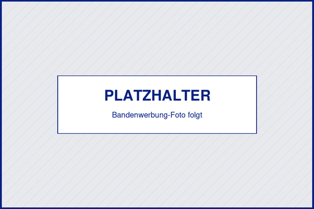 Platzhalter für ein Bandenwerbung-Foto